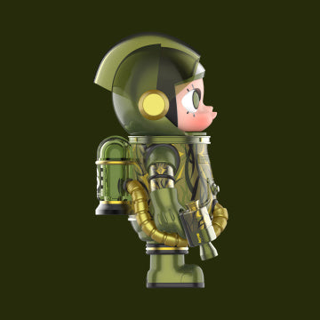 MEGA SPACE MOLLY 100% CLOT-Olive Alienegra