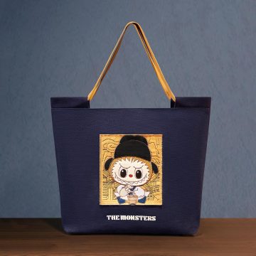 THE MONSTERS Let's Have Fun Together Series-Canvas Bag