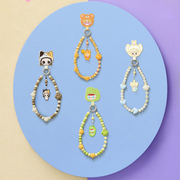 POP BEAN Pajama Party mobile phone chain