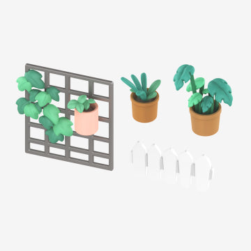 Elf Courtyard Series-Prop