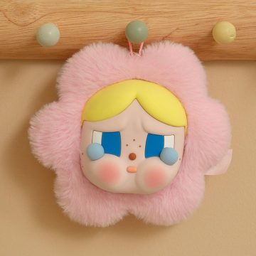 CRYBABY Sad Club Series-Silicone Plush Earphone Bag