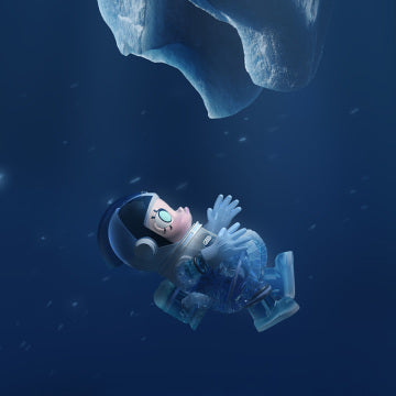 MEGA SPACE MOLLY 1000% GLACIER