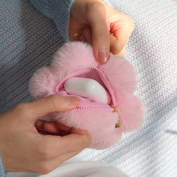 CRYBABY Sad Club Series-Silicone Plush Earphone Bag