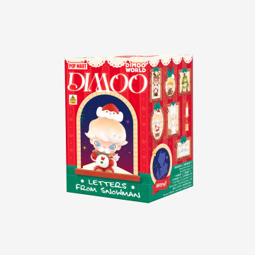 DIMOO Letters from Snowman Series Figures