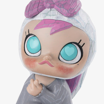 MOLLY 17th anniv Statue The Moon Rabbit - Pink ver.