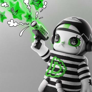 MEGA SPACE MOLLY 400% LALA COMPANY - Durian Man