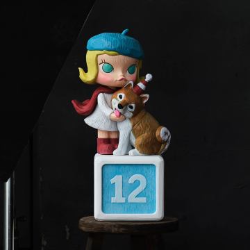 MOLLY Anniversary Statues Classical Retro Series Figures