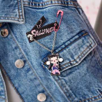 SKULLPANDA CHEERS TO MYSELF SERIES-Badge Pendant Blind Box