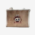 Classic Bag Series- LABUBU Plush Tote Bag (Brown)