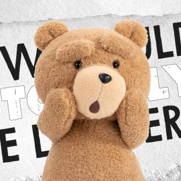 ted2 ted action plush doll