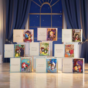Disney Princess's Fairy Tales Series Scene Sets