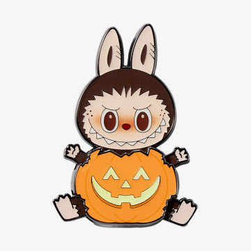 Happy Halloween Party Series- MOLLY Pumpkin Fridge Magnet Badge