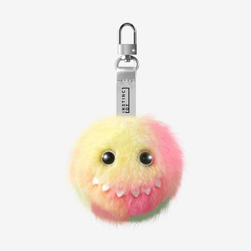 INSTINCTOY Fluffy Plush Pendant