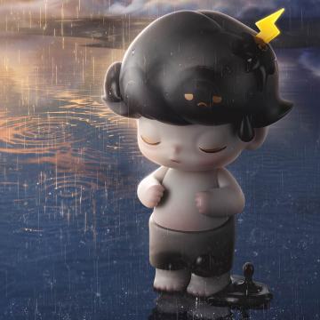 MEGA JUST DIMOO 400% A Thunder Shower