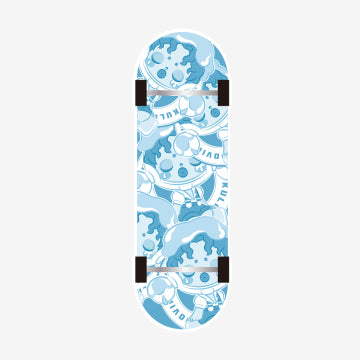 SKULLPANDA Action! Cut! Finger Skateboard Badge