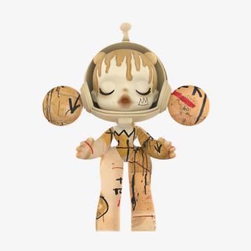 MEGA α SKULLPANDA 1000% JEAN-MICHEL BASQUIAT