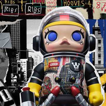 MEGA SPACE MOLLY 400% JEAN-MICHEL BASQUIAT