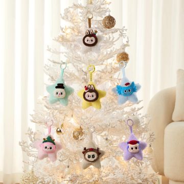 THE MONSTERS Classic Series-Sparkly Plush Pendant Blind Box