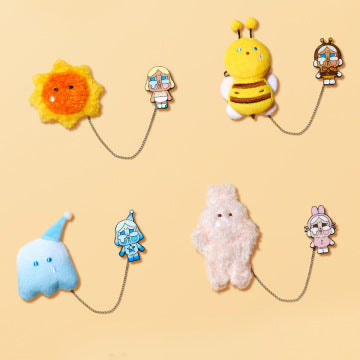 CRYBABY Crying Again Series-Plush Badge Blind Box