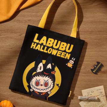 Happy Halloween Party Series-LABUBU Canvas Bag