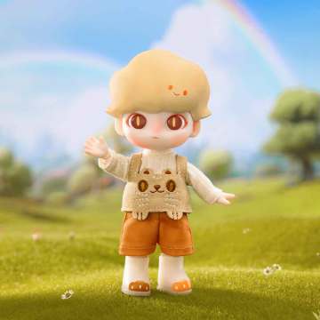 DIMOO Raincoat Cat Action Figure