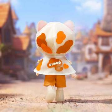 DIMOO Raincoat Cat Action Figure