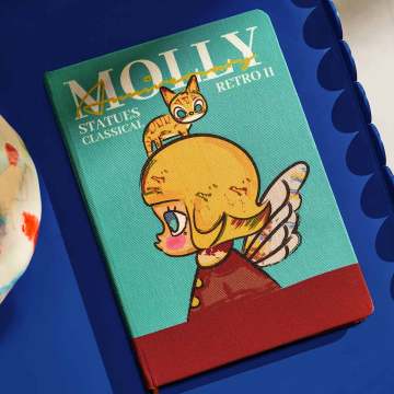 MOLLY Anniversary Statues Classical Retro 2 Series-Notebook
