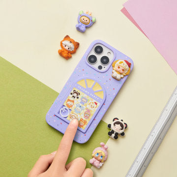 POP BEAN Pajama Party sliding hole phone case