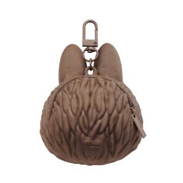 LABUBU Originals-Brown Silicone Earphone Bag