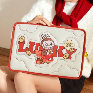 Wealthy Snake's New Year Celebration Series-LABUBU Laptop Bag