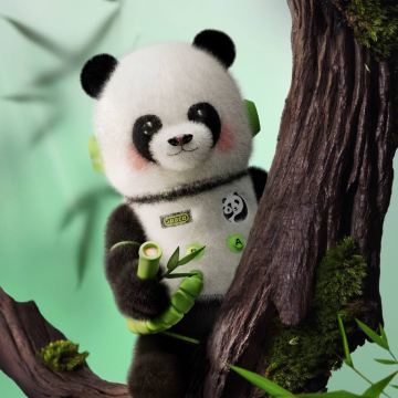 MEGA SPACE MOLLY 400% PANDA