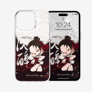 SKULLPANDA The Ink Plum Blossom Series-Phone Case
