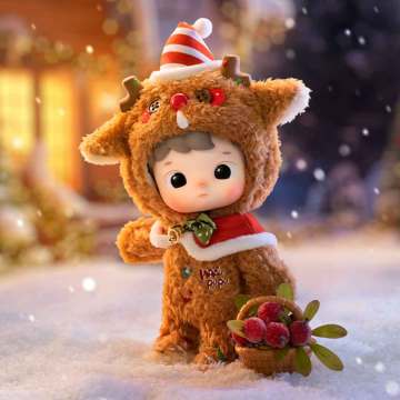 HACIPUPU Gingerbread Man Action Figure