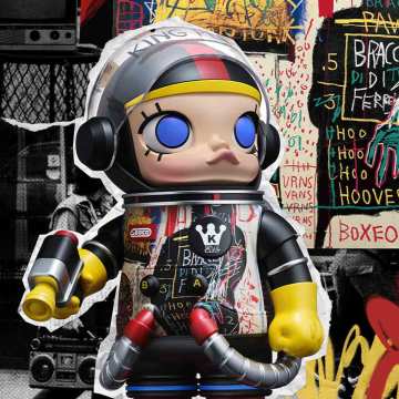 MEGA SPACE MOLLY 400% JEAN-MICHEL BASQUIAT