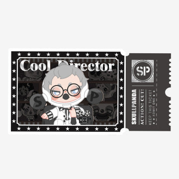 SKULLPANDA Action! Cut! Series Fridge Magnet