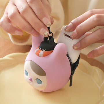 PUCKY Rabbit Cafe Series-Earphone Bag