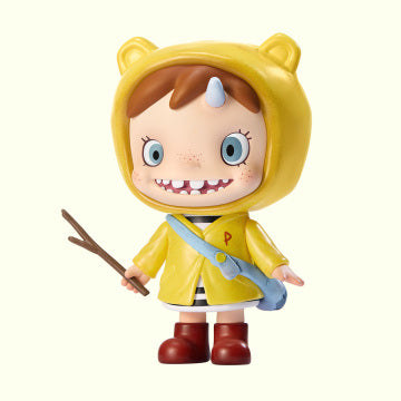 Polar's Adventure on Rainy Days Figure