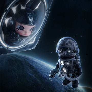 MEGA SPACE MOLLY 400% CLOT-Black Alienegra Set