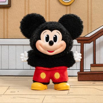 Mickey Family Cute Together Keychain Series Figures