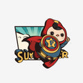 Pucky Flying Babies Badge