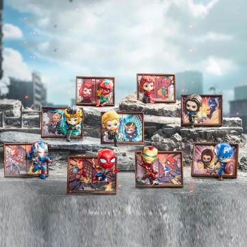 Marvel Photo Frame Series Figures