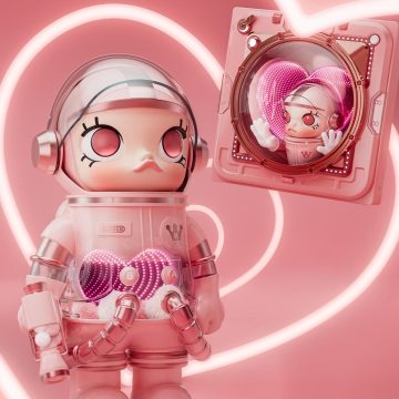 MEGA SPACE MOLLY SMITTEN LOVE《IN SPACE》3D Painting