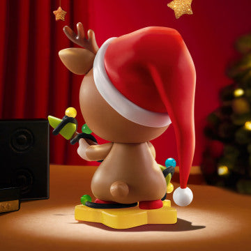Sweet Bean Rock Reindeer Figure