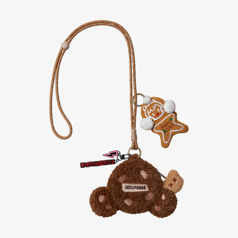 SKULLPANDA Tell Me What You Want Series Plush Wreath Pendant