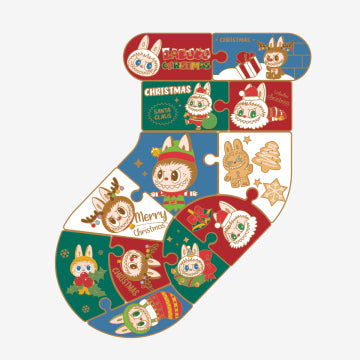 Labubu Christmas Fridge Magnet