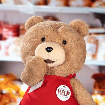 ted2 ted action plush doll