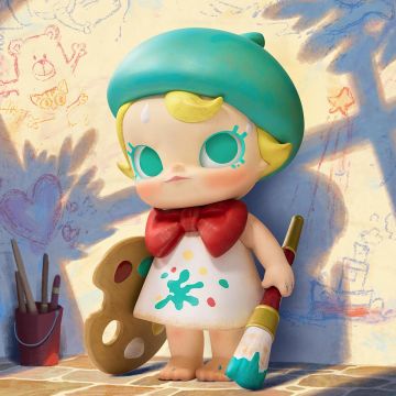 Baby Molly Future Painter Figurine