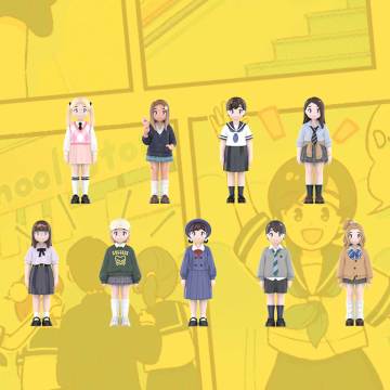 NORI Youth Lookbook Series Figures