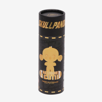 SKULLPANDA Action! Cut! Finger Skateboard Badge
