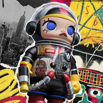 MEGA SPACE MOLLY 400% JEAN-MICHEL BASQUIAT